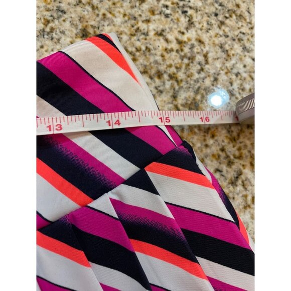 Tail Striped Pleated Pull On Tennis Athletic Skort Sz S - Picture 7 of 11